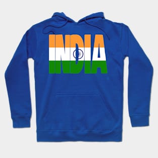 India flag stencil Hoodie